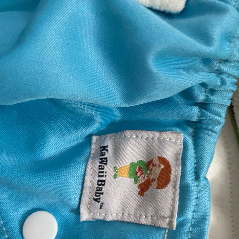 Colorful Kids Cloth Diaper Set - Picture 3 of 5